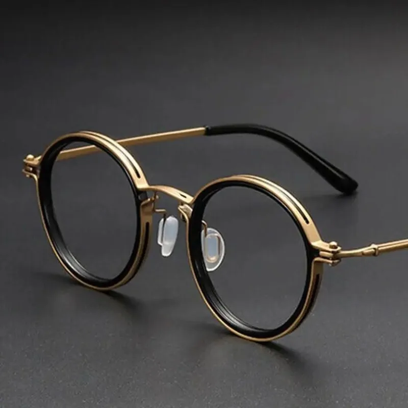Anti Blue Light Glasses Round Retro Computer Eyewear Women Men Fashion Small Frame