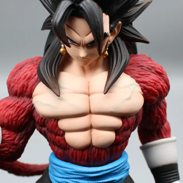 29cm dragon ball gk vegeta anime figura ssj4 vegetto magia goku