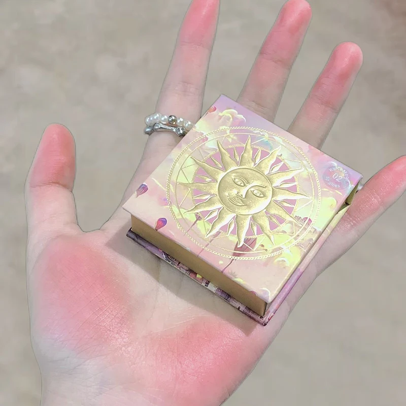 Sun Emotion Blush Cream Brighten Face Contour Highlighter Low Saturation Milk Peach Pink Rouge Rubores Blusher Mud Korean Makeup 5