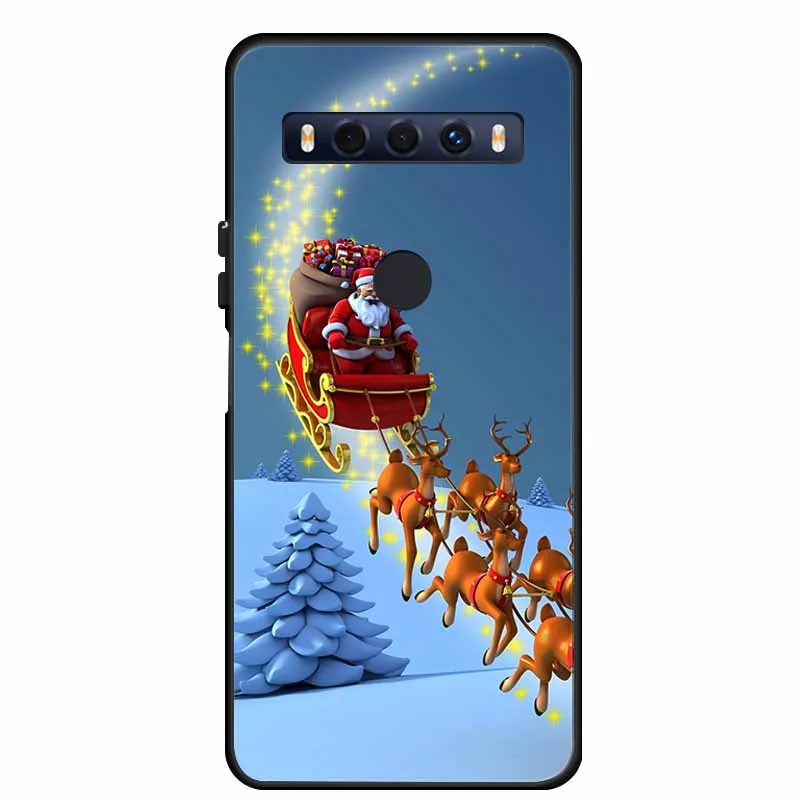 Christmas Silicone TPU Soft Phone Case Cover - Festive Protector