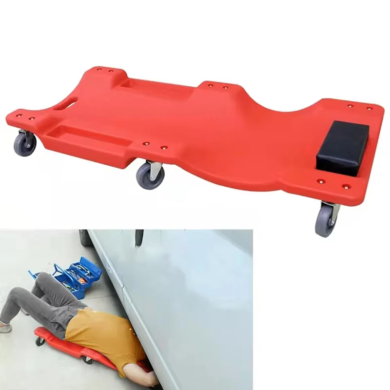 36in Auto Repair Lying Board Car Repairing Deck Bottom Chassis Repair Tools With Padded Headrest Bottom Chassis Tools