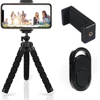 Mini Universal Photography Octopus Tripod Monopod Phone Mini Camera Phone Webcam Holder Clip Smartphone Monopod Tripe Stand - Image 18
