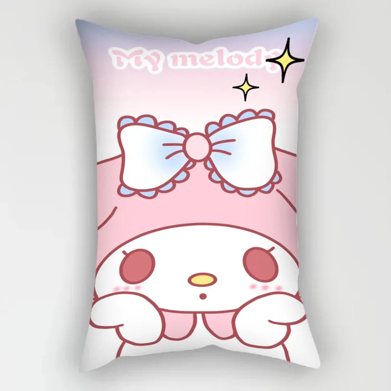 Miniso Sanrio Kuromi Hello Kitty Cinnamoroll My Melody plush pillow Plush Doll bed pillow cushion sleeping pillow-30x50cm