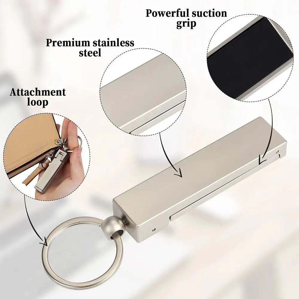 Multifunctional Bag Hangers Purse Hook for Table Foldable Instant with Carabiner bag hanger