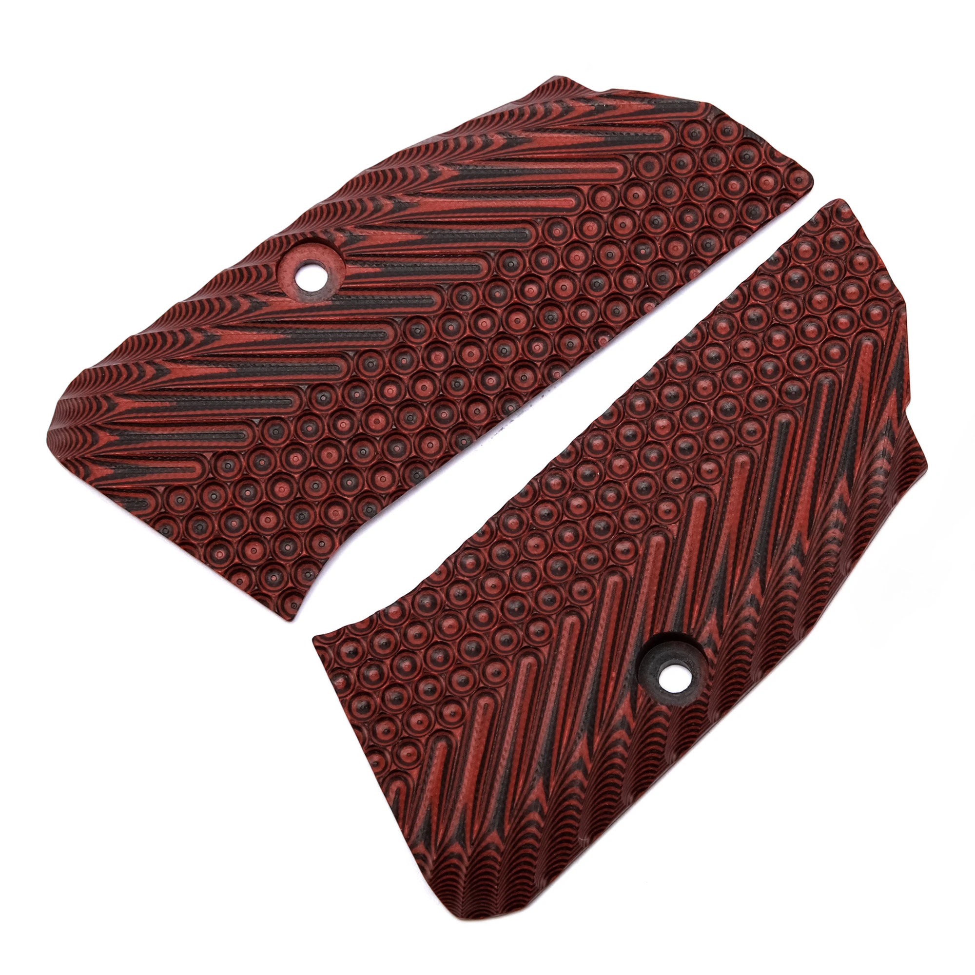 Guuun G10-Griffe für Compact CZ Shadow 2, individuelle CZ-75 Slim Palm, aggressive taktische Textur – Detail 4
