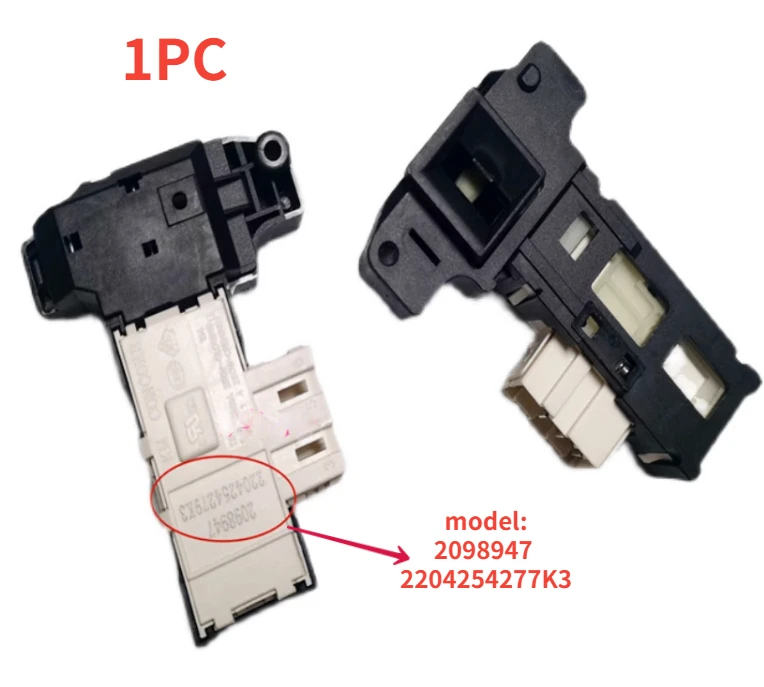 Fechadura de Porta para Máquina de Lavar Roupa Rongsheng Hisense Drum Interruptor 2204254277k3 2098947 1pc