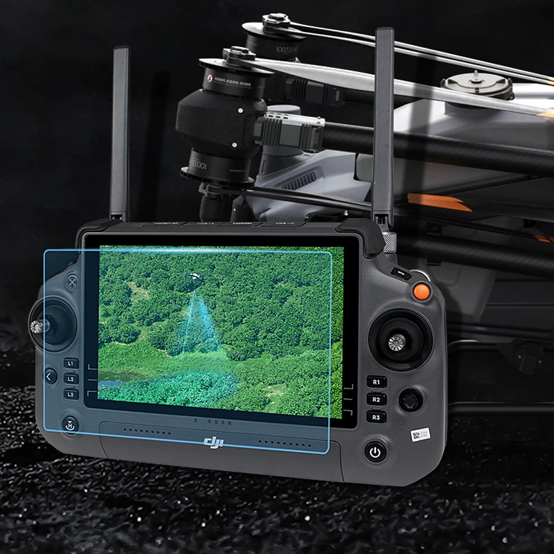 Pellicole In Vetro Temperato Da 50 Pezzi Per Telecomando Dji Rc Plus Con Pellicola Per Schermo Per Dji T40 / M30T / T20P/Pm320/M300/ Inspire 2 Drone
