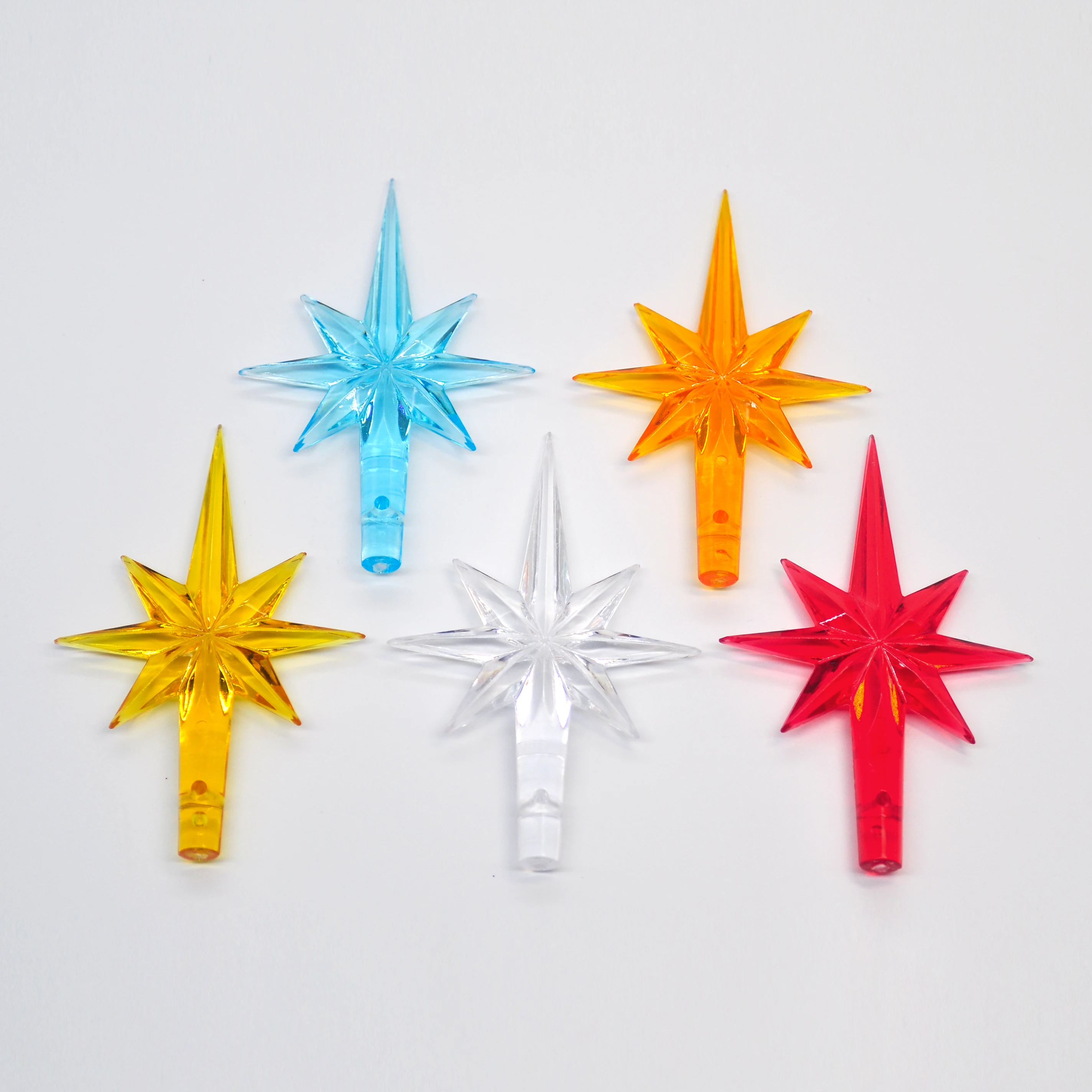 10pcs Colorful Tree Top Star Light Beads Replacement Accessories Suitable  for Ceramic Christmas Tree Bulb Decor Home Natal Noel - AliExpress, image size:2848x2848