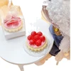 1/12 Scale Dollhouse Cake with Box DIY Dessert Miniature Food for Doll Accessories Toy Cute Home Decor Kids Pretend Play Toys 3