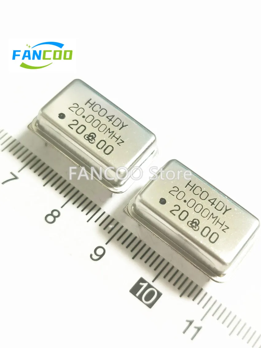 5pcs 20M 20MHZ 20.000M 20.000MHZ Crystal Oscillator Active OSC DIP-4 Rectangle Full Size 3.3V 5V