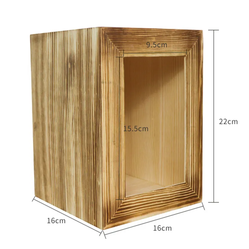 Dog Urns Pet Memorial Wooden Urns for Dog Ashes Casket Cat Memorial Funeral Coffin Dogs Funeral Box with Photos Frame Wooden Box