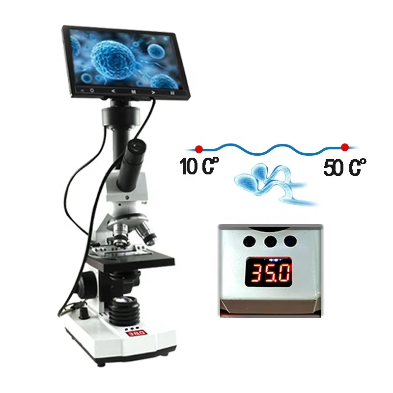 

HC-R069 microscope digital Veterinary use semen quality analyzer sperm analysis microscope veterinary microscope