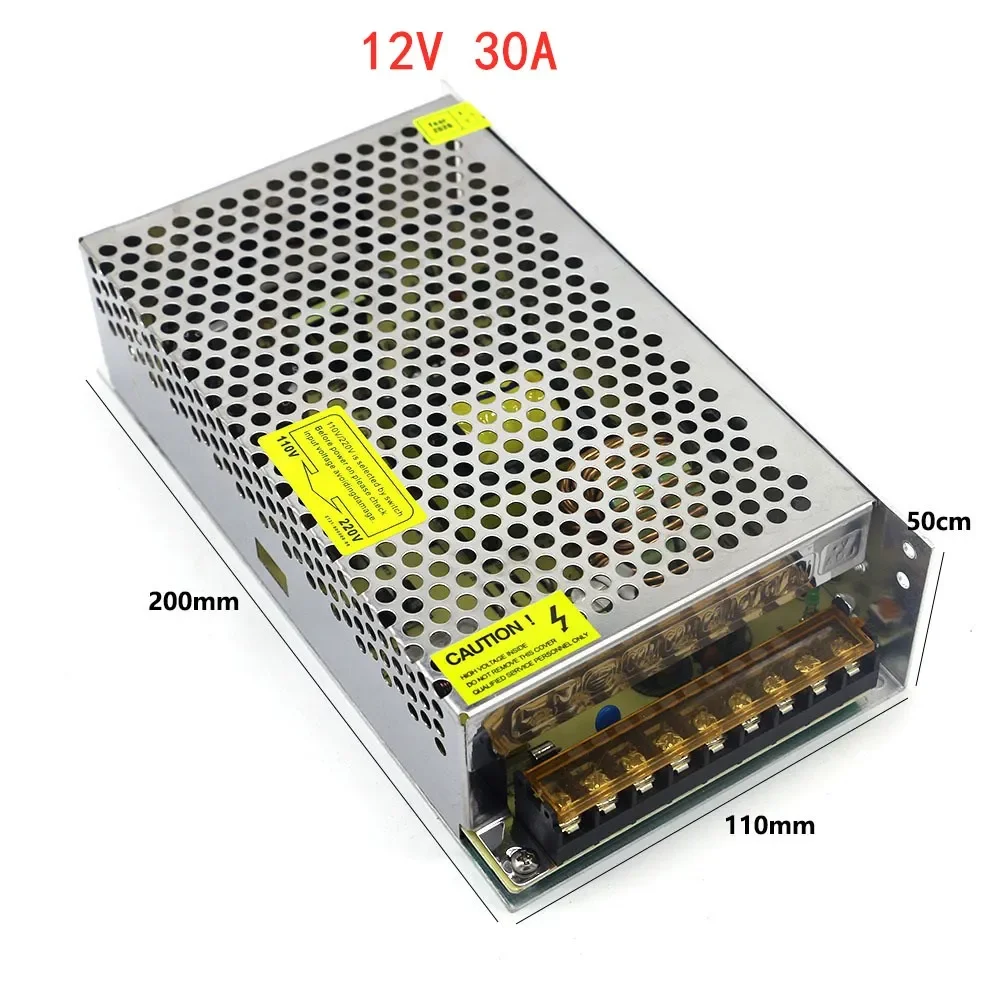 Multi-Voltage Power Supply Transformer (220V to 5V/12V/24V/36V) - 1A to 20A Output Range