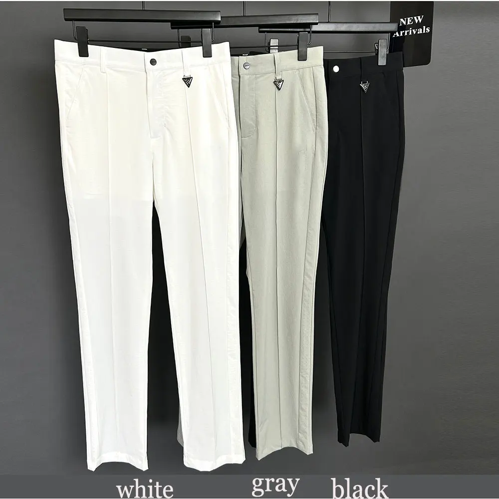 men's golf pants for spring and summer lightweight breathable wrinkle free comfortable and skin friendly