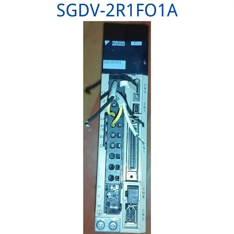 

The function of the second-hand drive SGDV-2R1FO1A has been tested and is intact