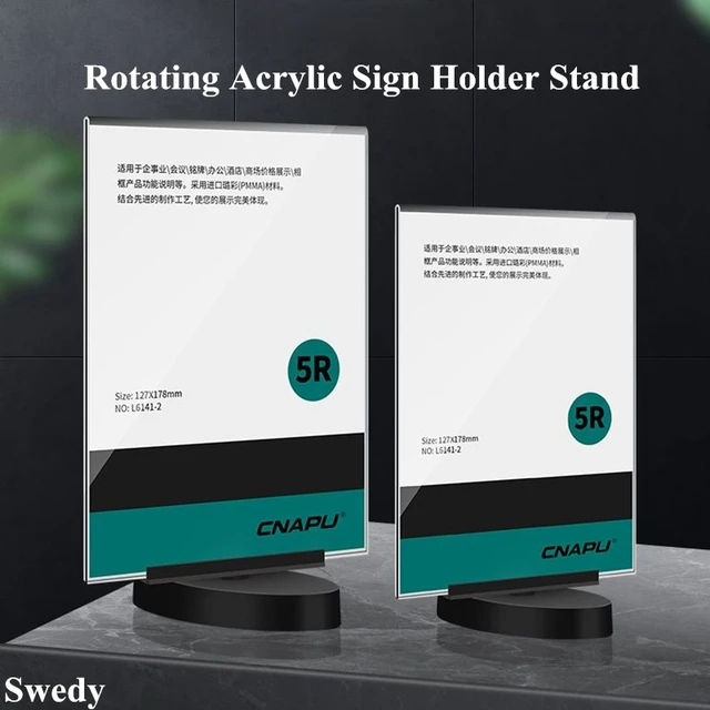 Heavy Duty Poster Board Stands for Display 360 Degree Rotation - China  Poster Stand and Menu Board Poster Display Stand price