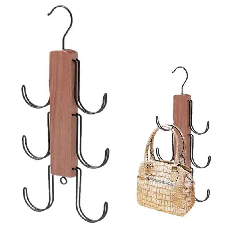 

Clothes Hook Wood Hat Hook For Clothes Portable Decorative Coat Hangers Reusable Entryway Coat Hanger Backpack Hooks For Mudroom