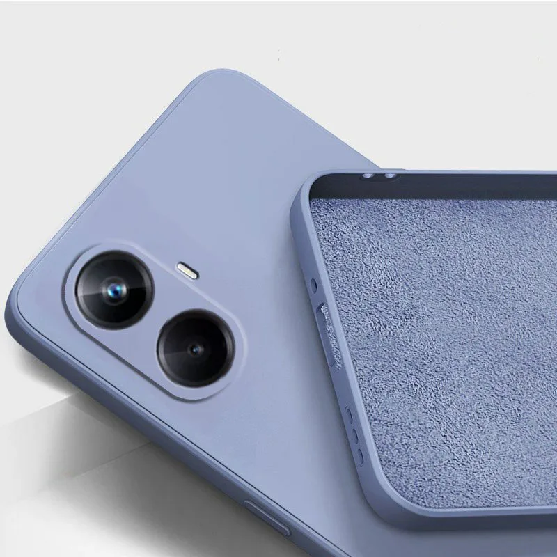 Premium Liquid Silicone Soft TPU Back Case Cover