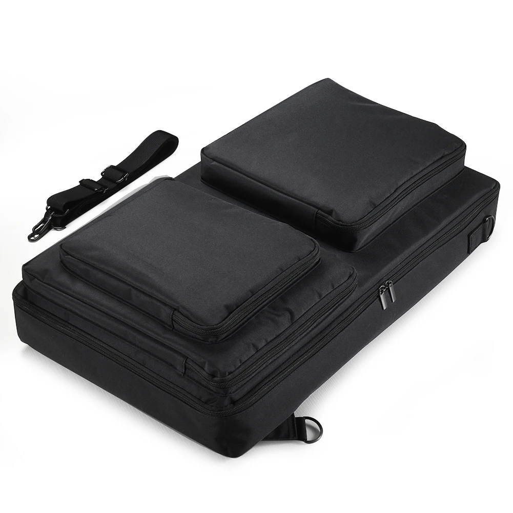 Travel Protective Bag Anti-Scratch Protector Bag Shockproof Adjustable Shoulder Strap for Pioneer DDJ-SR2 / DDJ-SR 1st Gen