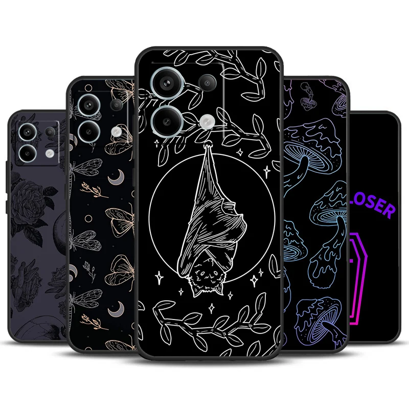 ALCHEMY GOTHIC GRAPHIC ART CUSTODIA COVER MORBIDA IN GEL PER