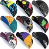 New cycling cap, polyester sweat absorption, fashion trend, unisex, graffiti 1