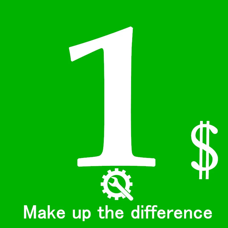 

1 $ Make up the difference link