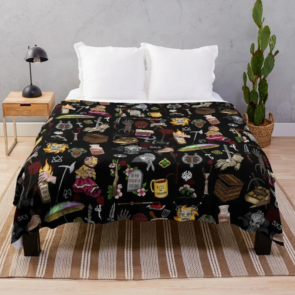 Buffy Talismans Throw Blanket Soft Big Stuffeds Summer Decorative Sofa Blankets