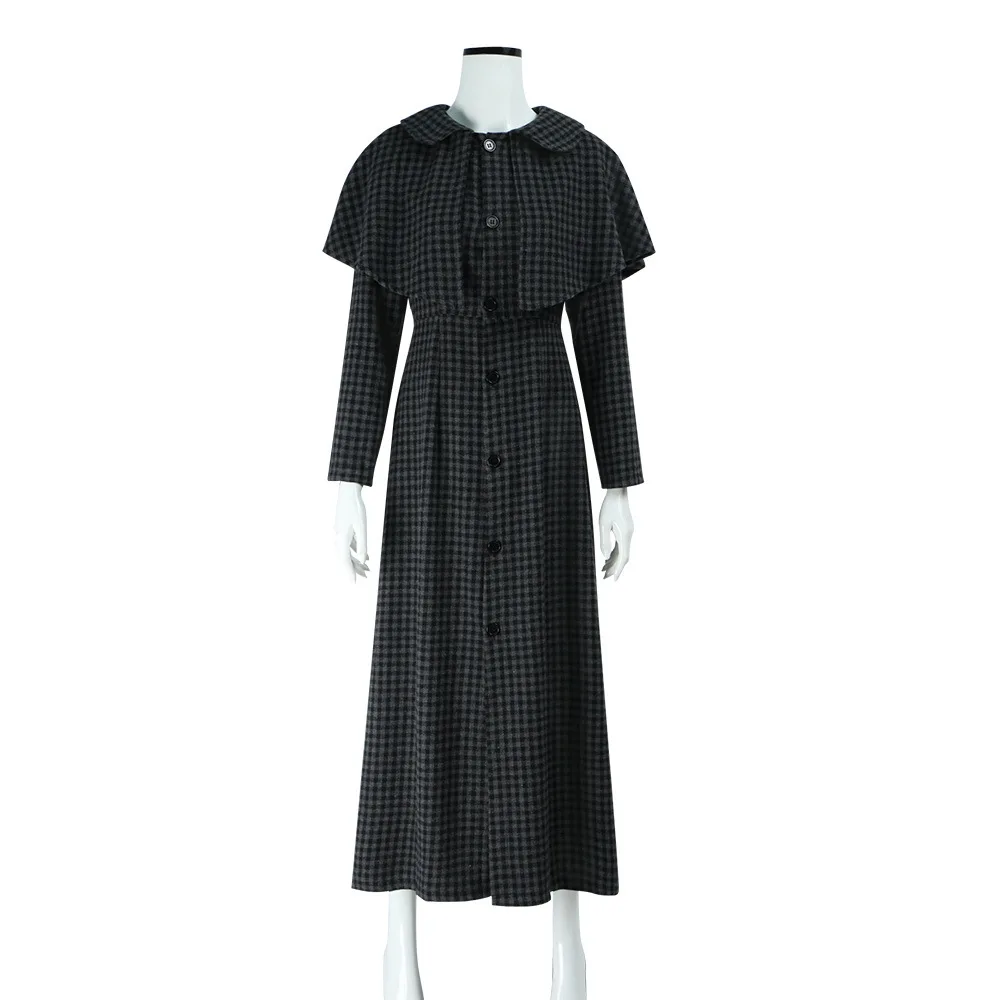 Wednesday: Wednesday Addams | Black Cosplay Costume 23 The Addams Family Wednesday Addams Cosplay Costume for Women (Unofficial)