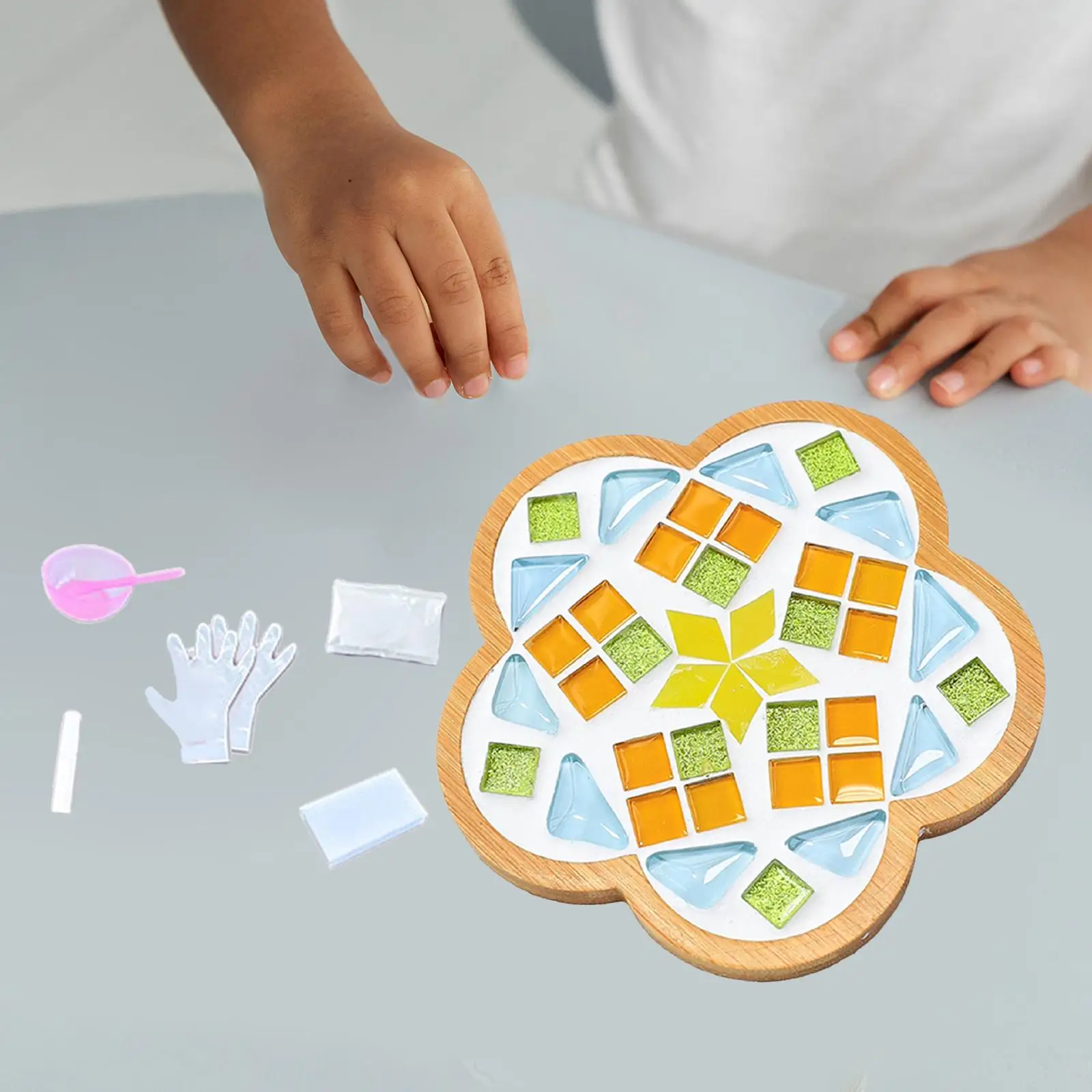 DIY Mosaic Coaster Kit 6