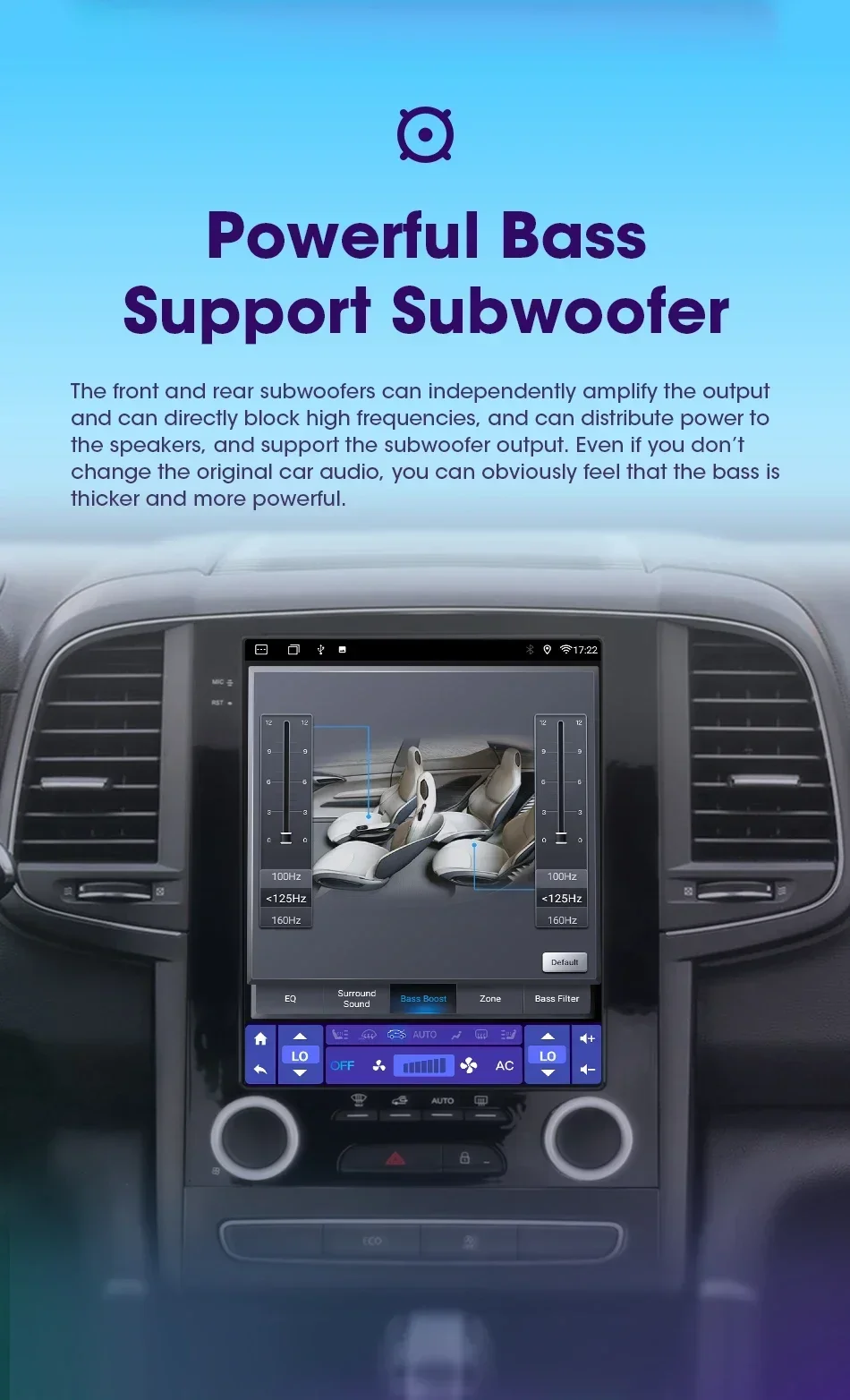 Srnubi 9,7" Autoradio für Renault Megane 4 Samsung Koleos „SM6“ Talisman 2017-2019 4G WiFi Carplay Android 2Din Head Unit – Detail 15