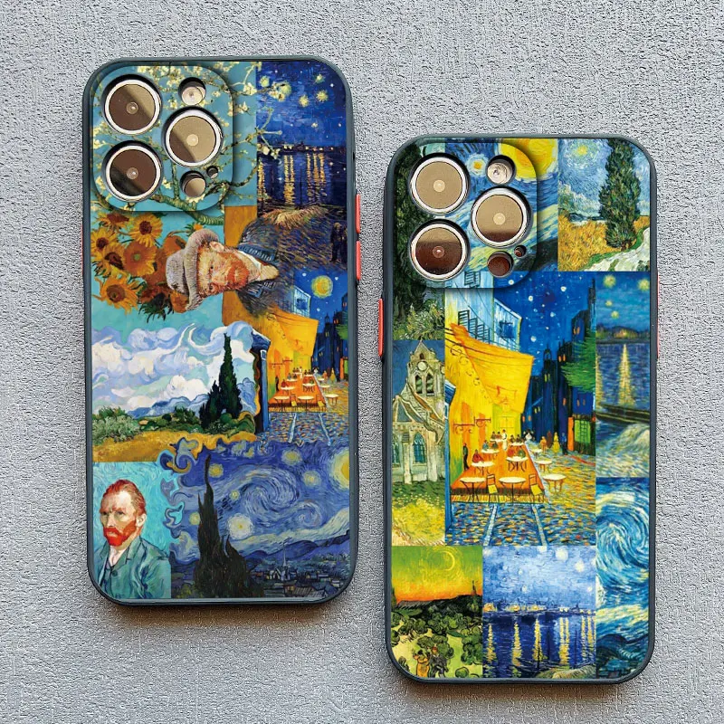 Van Gogh Inspired Artistic Phone Case Cover