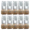 10pcs High-Yield Mushroom Cultivation Bags PP Sterilized Hydrated Grain Bag Filter Patch Substrate Mushroom Spawns Bag 1