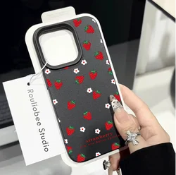 Charming Strawberry Flower Phone Case Cover - MOTO Edge70 5G (S27781)