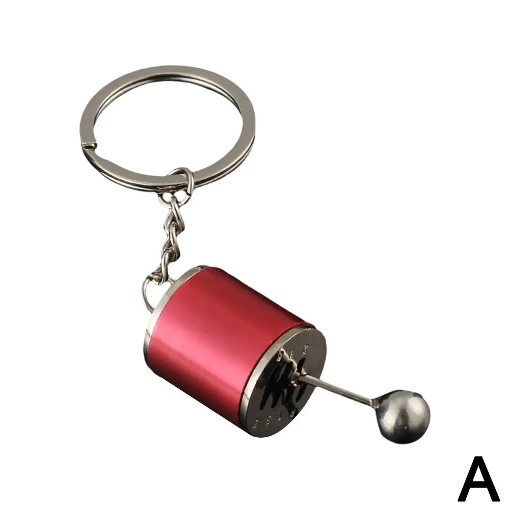 Car Mini Turbo Turbocharger Keychain Auto-styling Keyring Gear Fidget Keyring Keychain Toys Shift Knobs Stick Pendant V9u6
