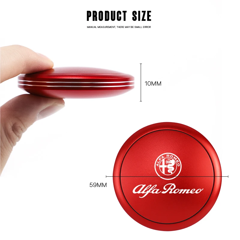 Alfa Romeo Auto Parfum Diffuser - Zwarte uitvoering