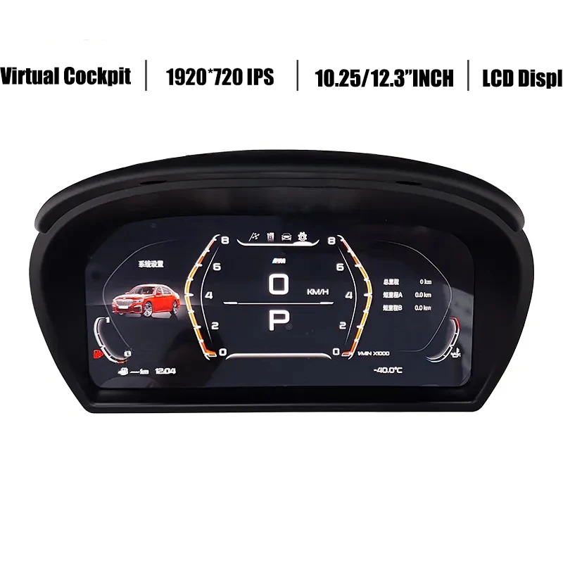 

11-дюймовый цифровой Виртуальный кластер в кабине для BMW Z4 E89 2009-2018, ЖК-дисплей, панель приборной панели, метр, спидометр