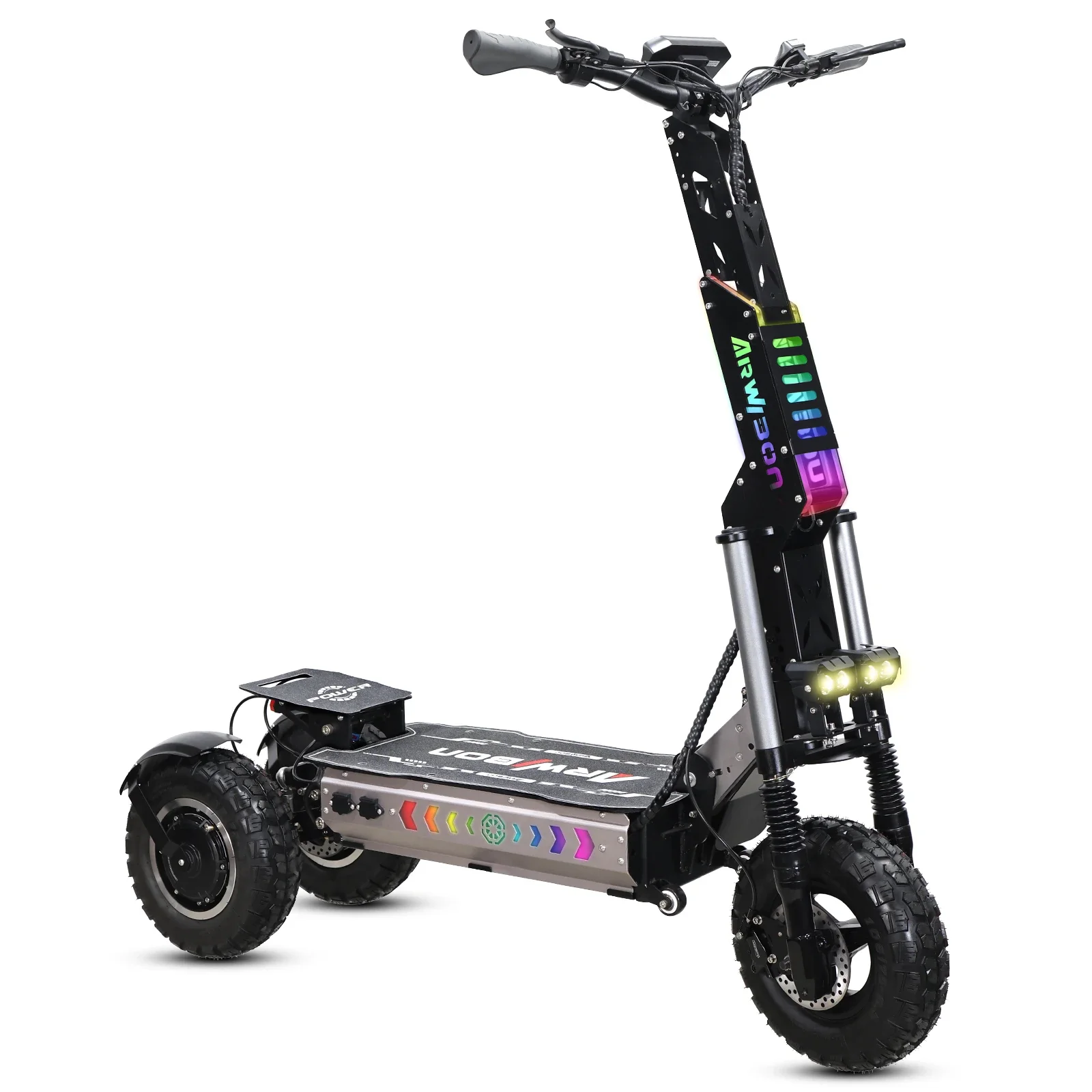 MT30 electric scooter China stock 6000w dual motor 60v 65ah large capacity battery 13 inch three wheel off-road foldable scooter