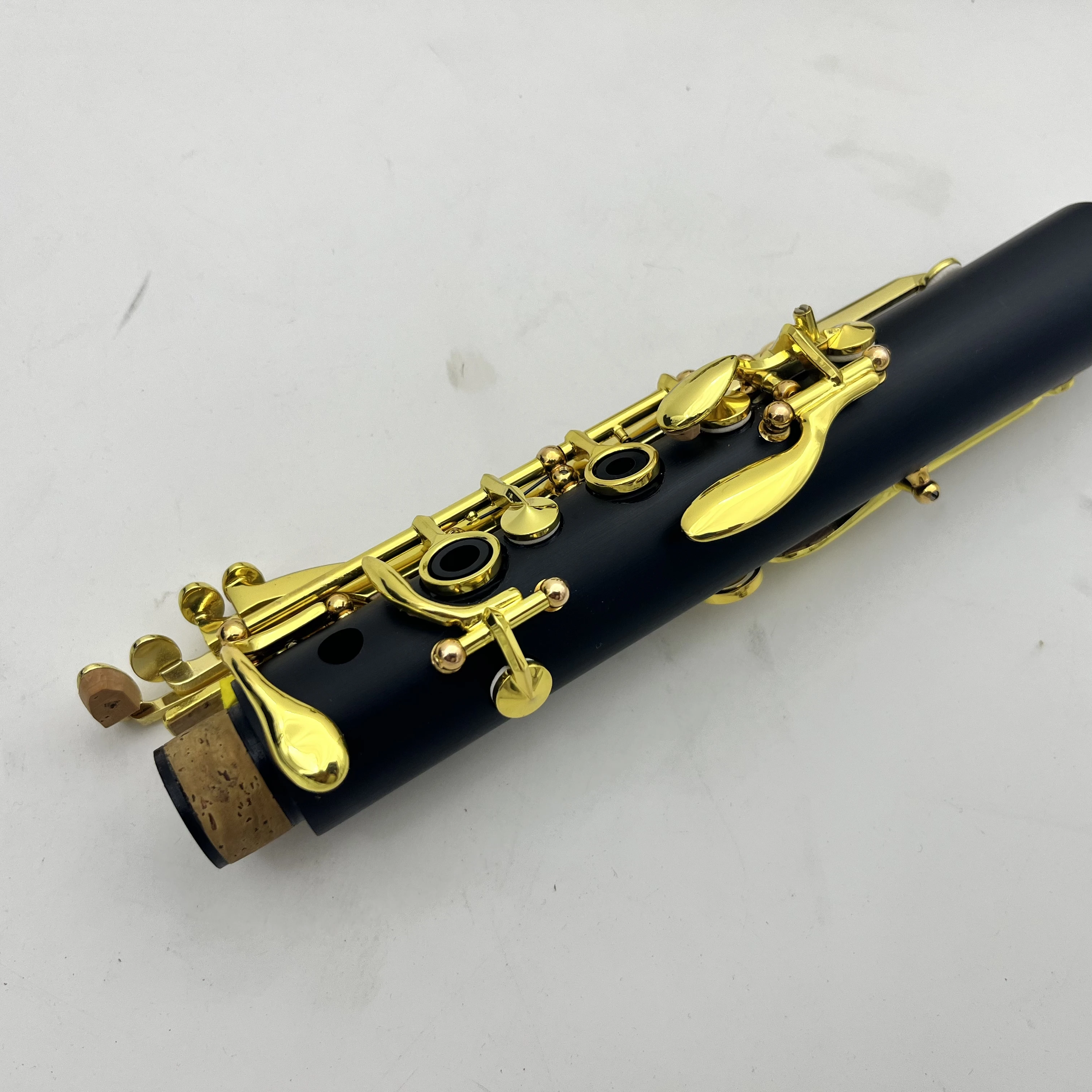 Real Picture Clarinet Bb Tune Bakelite Wood 17 Keys Professional Musical Instrument With Case