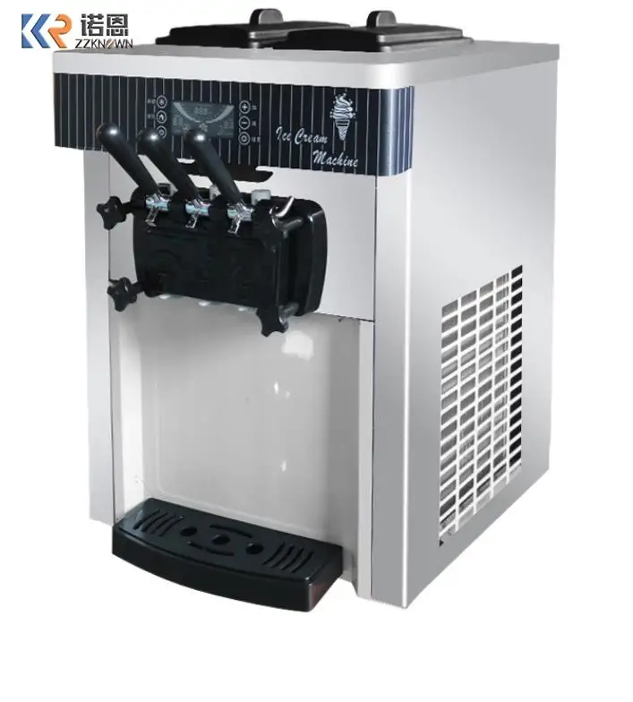 Economic Commercial Making Machine Automatic Tabletop Soft Ice Cream Maker Vending Machine At Home 2