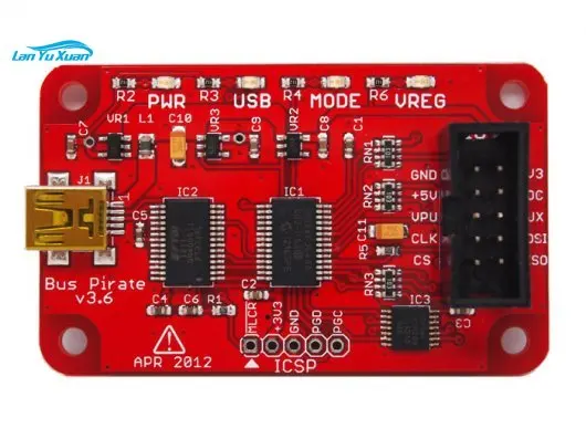 

Bus Pirate v3.6 universal serial interface module