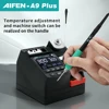 AIFEN A9 Plus  Soldering Station Compatible Soldering Iron Tip 210/245/115 Handle Control Temperature Welding Rework Station 3