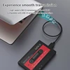 2.5inch SATA HDD Enclosure 6Gbps 6TB USB3.0 Laptop SSD Convert Box Retro Cassette Hard Drive Disk External Case for Notebook PC 3