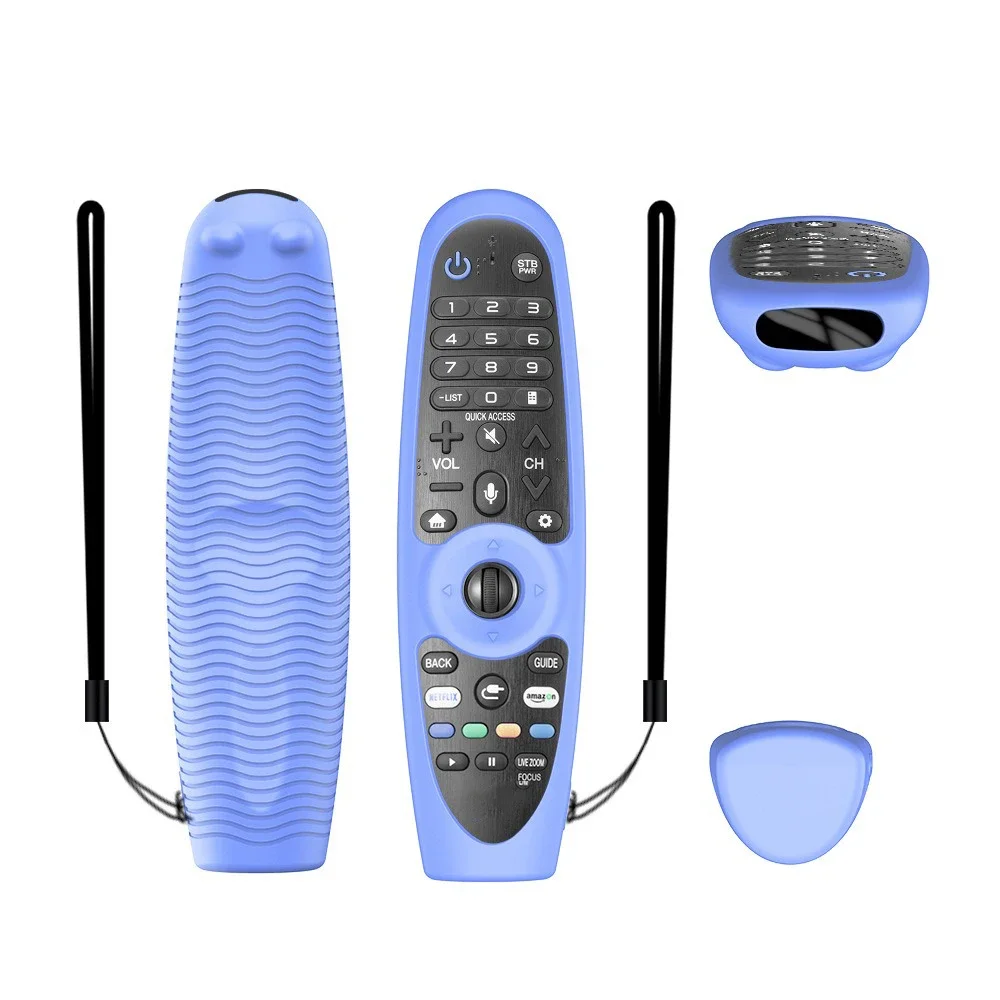 New For Lgcompatible Smart TV AN-MR650 AN-MR600 AN-MR18BA AN-MR19BA AN-MR20GA Remote Control Case Soft Silicone Protective Cover 4