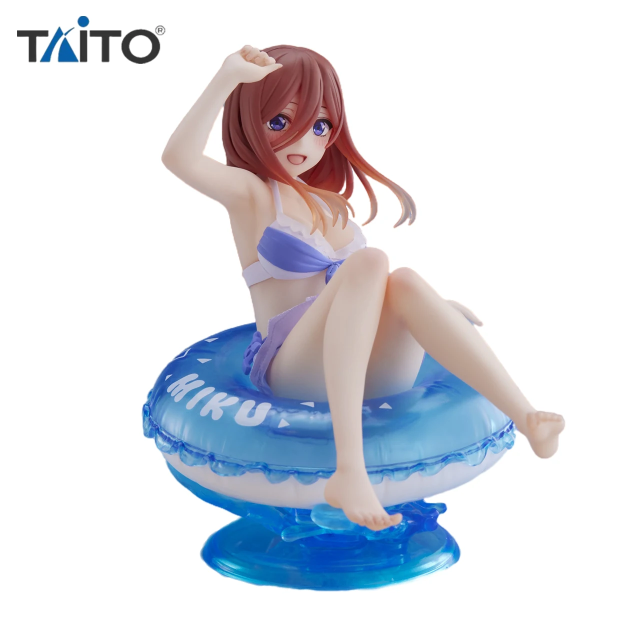 

Original TAITO AFG Nakano Miku Anime Figure The Quintessential Quintuplets Action Figures Swimming Ring Collection Model Toy Boy