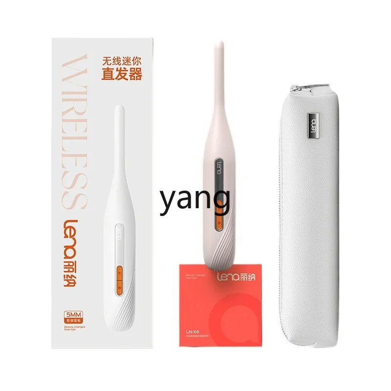 L'm'm Wireless Portable Electric Hair Straightener Men'sPuffy Hair Root Artifact