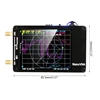 NanoVNA Tester 50KHz-1.5GHz Standing Shortwave MF-HF VHF-UHF Antenna Analyzer with Card Slot Built-in DropShipping 6