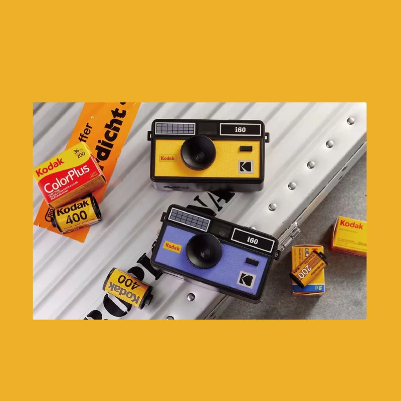 Description Picture 3 of itemKodak 135 Fool Film Camera Kodak i60 Retro Film Camera Non-Disposable Camera Strap Flash And Optional Kodak ColorPlus 200 Film