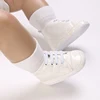 Spring and Autumn Newborn Black Shiny Leather High Top Walking Shoes for Leisure and Versatile First Step Walking Shoes 4
