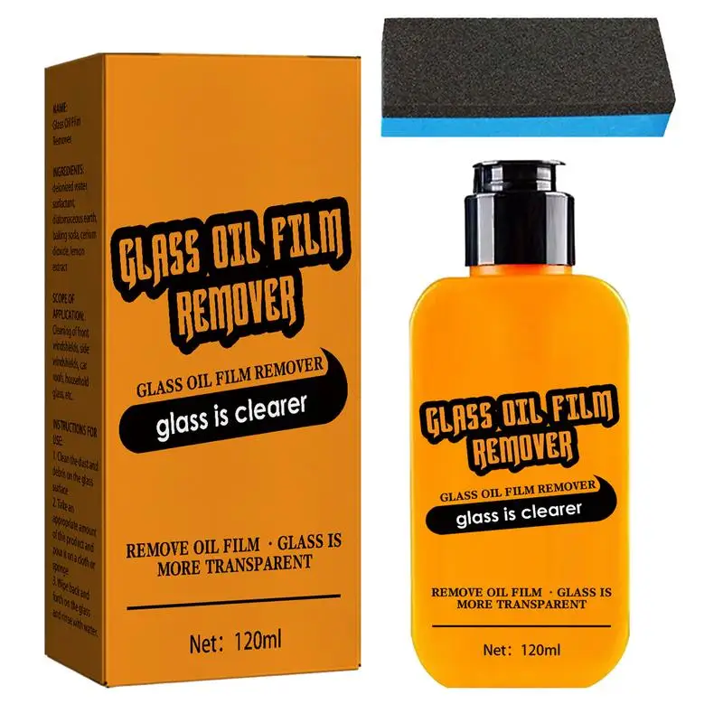 

Car Windshield Oil Film Cleaner Grease Film Remover For Universal Cars Eliminates Coatings Waxes Windscreen Auto Accessories