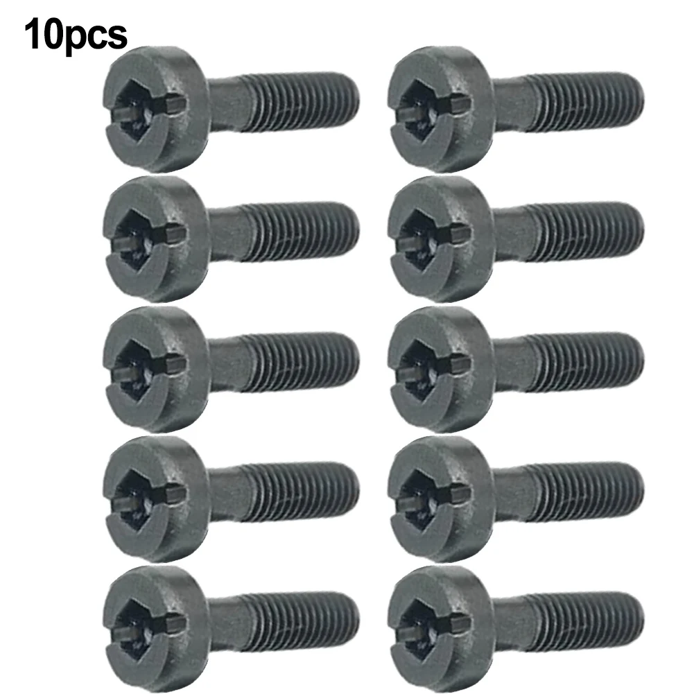 Power Tool Accessories Grass Trimmer Accessories Brushcutter Replacement Parts Brush Cutter Parts Brush Cutter Kit Lawn Mower Accessory Accessories Screw 10 Pack 10Pcs 10X 340 345 350 440 460 & 461 Models 503217321 Screw Components Metal